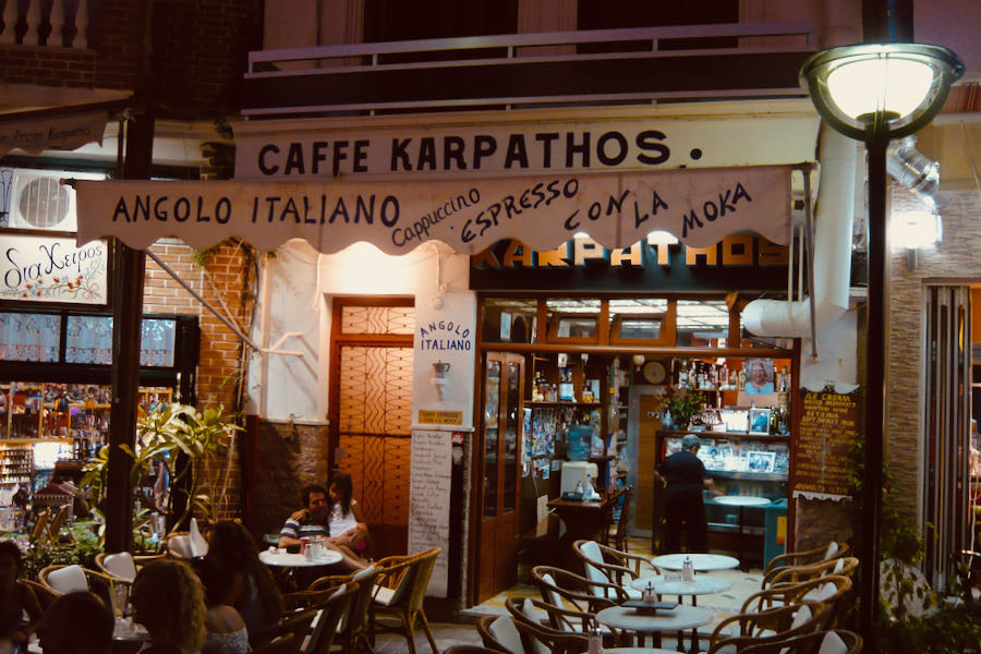 Caffe Karpathos- Angolo Italiano (Pigadia) | Karpathos Grecia