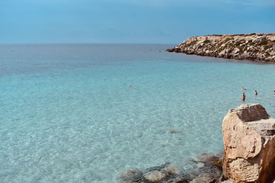 Visitare Favignana Spiagge | Cala Azzurra