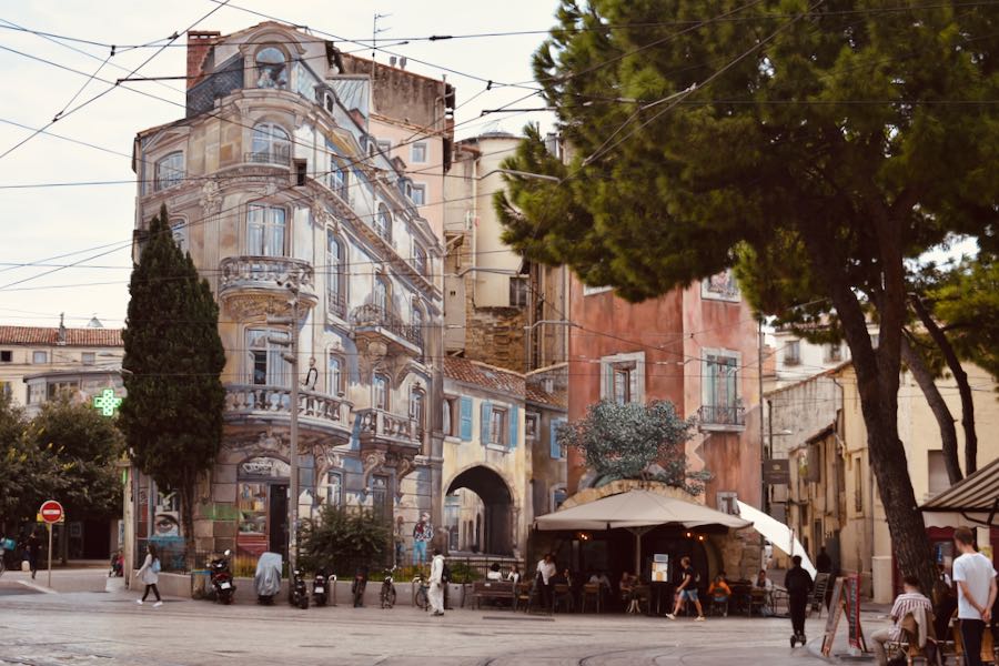 Montpellier | Écusson Trompe-L'Oeil